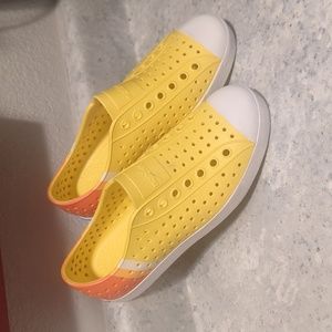 Women's Ombre Yellow/Orange NATIVE Shoes